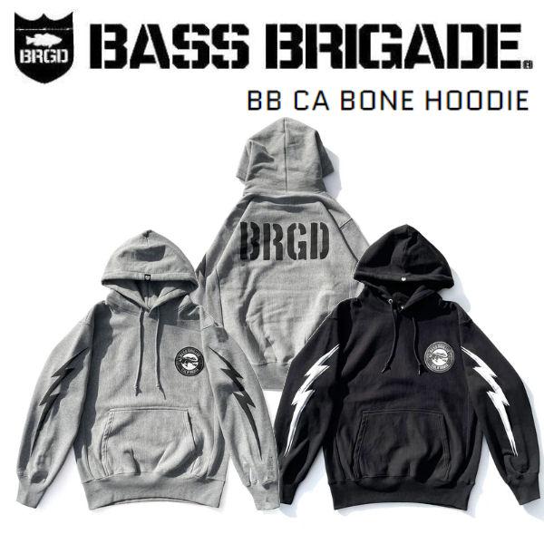 バスブリゲード BASS BRIGADE BB CA BONE HOODIE メンズ パーカー プル