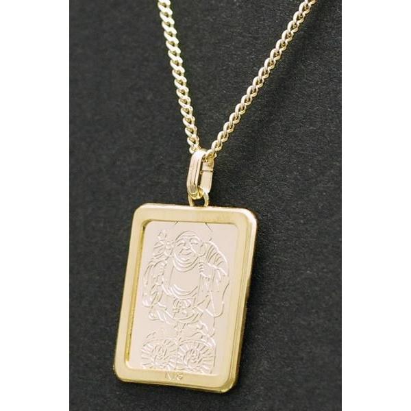 七福神純銀ゴールドペンダントトップ 大黒天 : 七福神.JP Yahoo!店