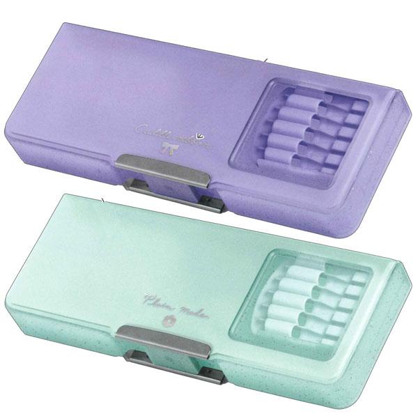 CRUX（クラックス） カルミエールクリア 両面開き ペンケース 筆箱