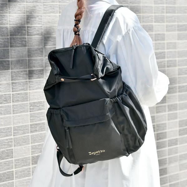 repetto（レペット） リュック バックパック スーブルソー ブラック 黒
