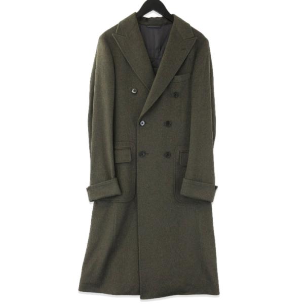 美品 UNIVERSAL LANGUAGE MEASURE'S ダブルポロコート ダブルブレスト