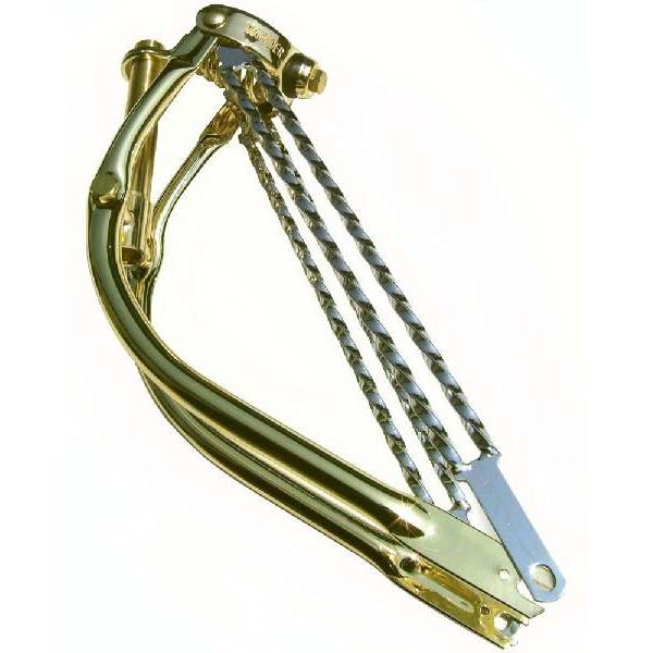 20インチ ダブルツイスト ベントフォーク ゴールドコンビ スプリンガー