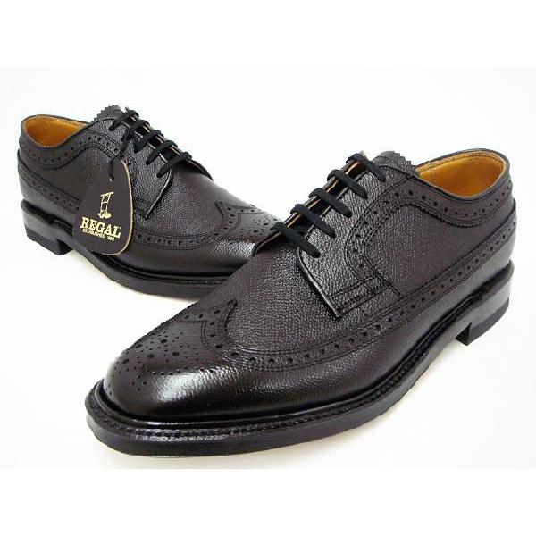 ビジネスシューズ 革靴 ウイングチップ 本革 regal メンズ」の人気商品