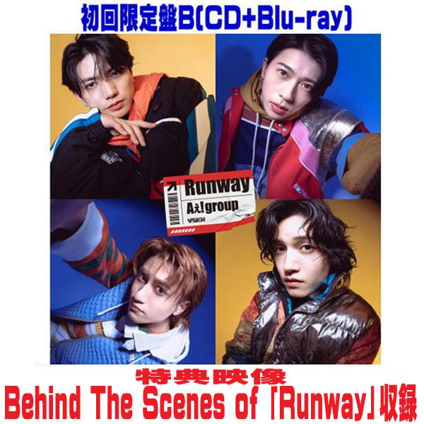 先着特典終了 初回限定盤B Blu-ray付 Aぇ! group CD+Blu-ray/Runway26