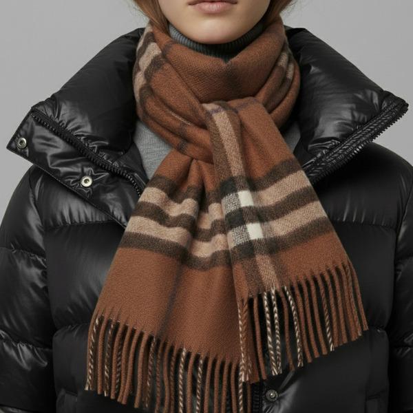 BURBERRY（バーバリー） マフラー フリンジ バーバリーチェック