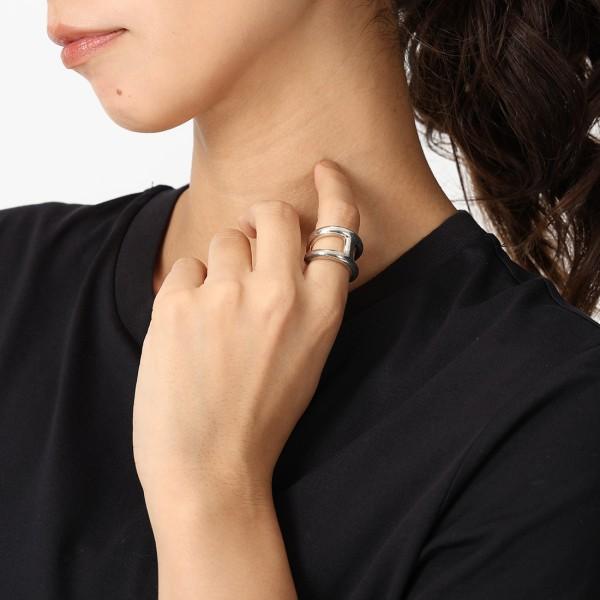 HERMES（エルメス） 指輪 リング オスモズ GM シェーヌダンクル Hロゴ