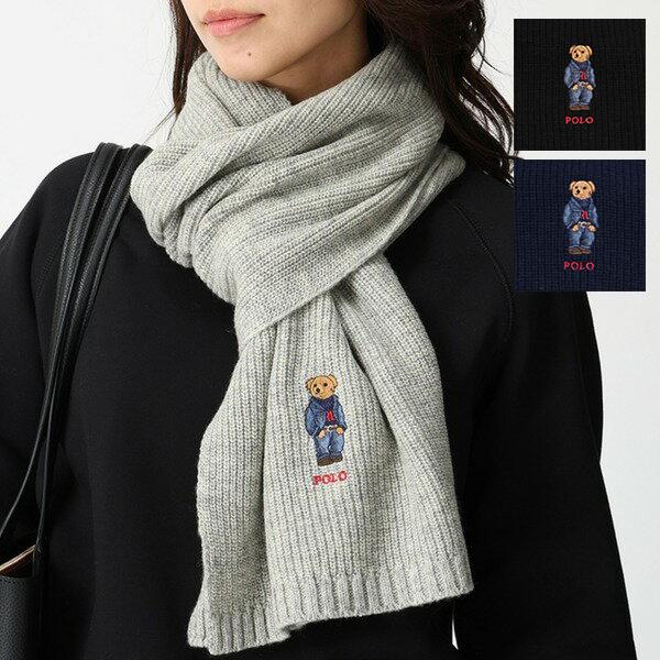 POLO RALPH LAUREN（ポロ・ラルフローレン） マフラー ソリッド デニム