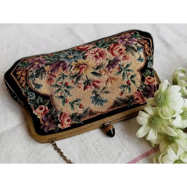 プチポワン バッグ（パース） オーストリアアンティーク : BAU