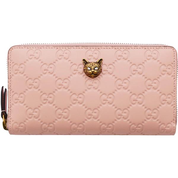 グッチシマ グッチ 財布 GUCCI ラウンドファスナー長財布 レディース