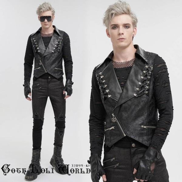 ゴスロリワールド WT073 ロック ファッション ライダースジャケット