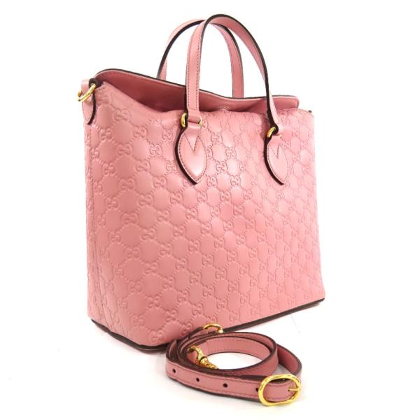 GUCCI（グッチ） シグネチャー トップハンドル 2WAY ハンドバッグ