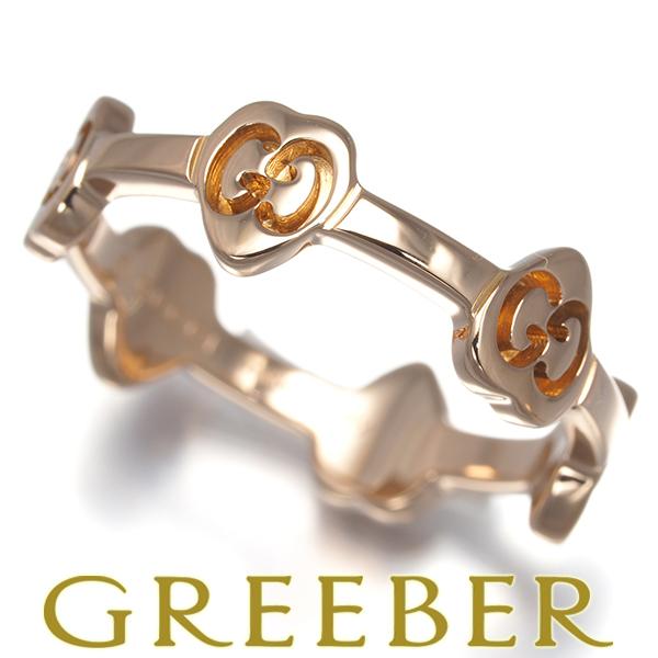 GUCCI（グッチ） リング アイコン ハート ステーション 9号 K18PG 指輪