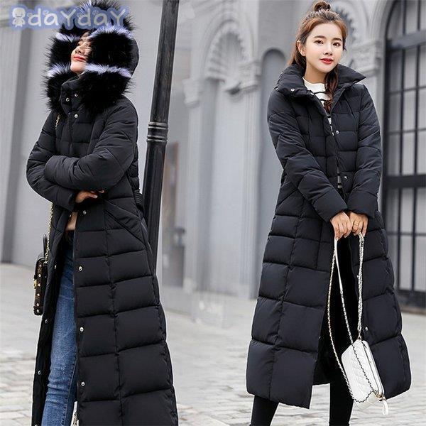 キルティングコート レディース フード付き 襟付き aライン ロング