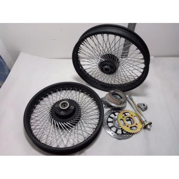 18インチ リアホイールリム ブレーキハブ ホンダ CG125 ヤマハ YBR125