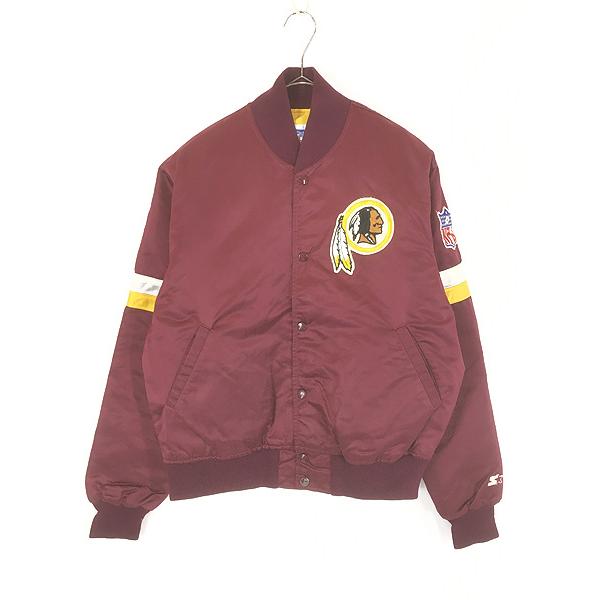 古着 80s USA製 NFL Washington Redskins レッドスキンズ パッチ 光沢