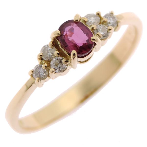 飯能本店］Non Brand ノンブランド 0.21ct ルビー 0.10ct ダイヤモンド