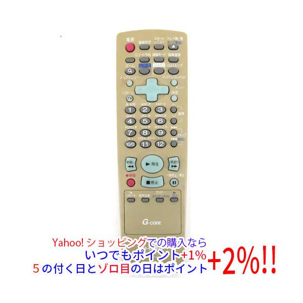 SHARP（シャープ） 【中古】SHARP製 ビデオ/DVDレコーダーリモコン