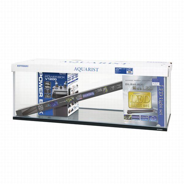 コトブキ工芸 1200L外部式フィルター 4点LEDセット 120cm水槽セット