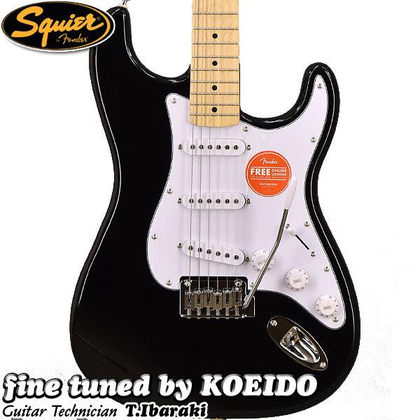 Squier Squier Affinity Stratocaster MN BLK (ストラップサービス中