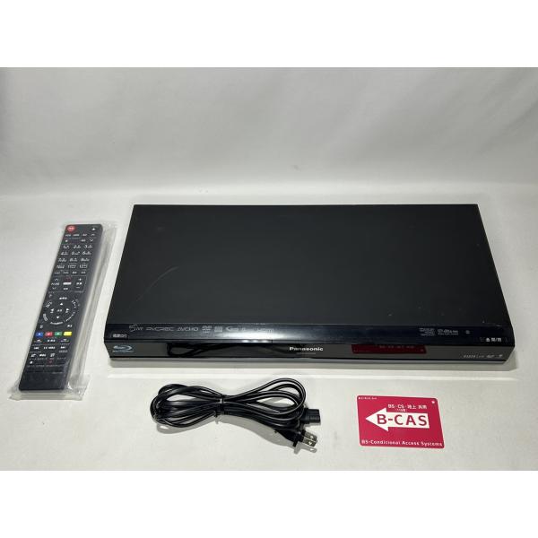 Panasonic 500GB 2チューナー ブルーレイレコーダー ブラック DIGA DMR