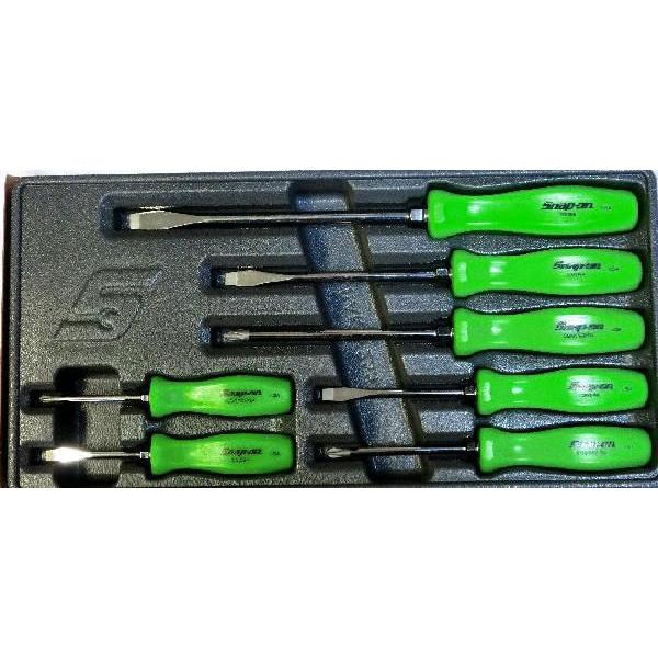 Snap-on (スナップオン) 旧グリップ ドライバーセット 限定品 グリーン