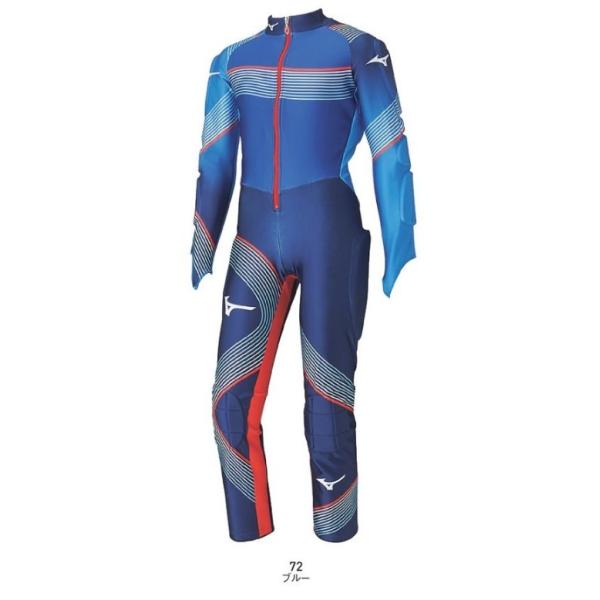 Goldwin スキー ワンピース FIS対応 Lサイズ ブルー Goldwin スキー