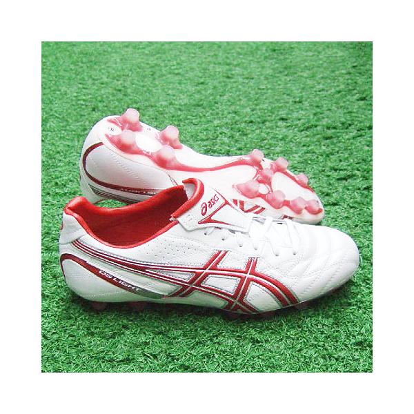 ASICS（アシックス） DSライト4 パールホワイト×レッド 【asics