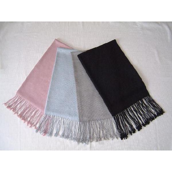 カシミヤシルク・ストールマフラー（カシミヤ50％シルク50％） : 健商