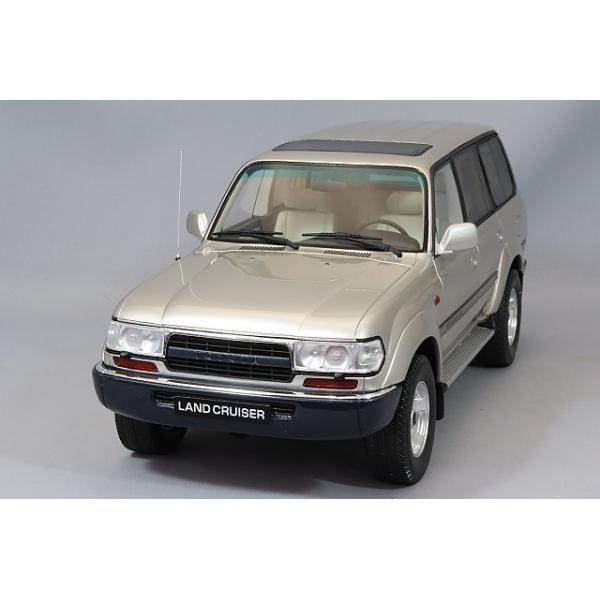 オットー 1/18 トヨタ ランドクルーザー HDJ80 1992 ベージュ : キッド