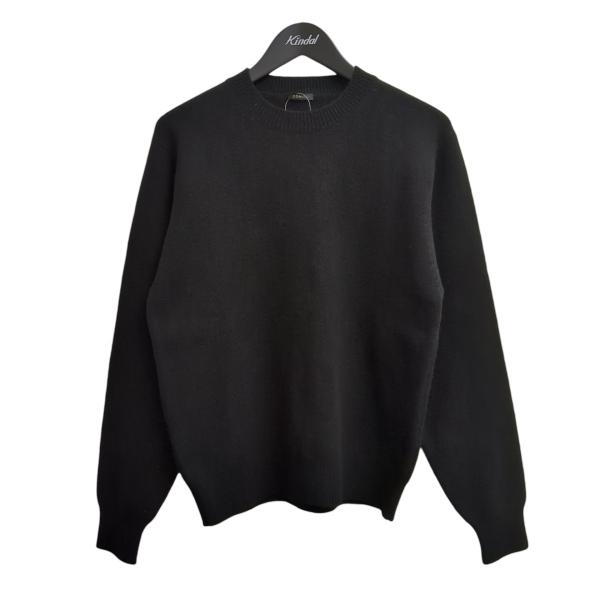 COMOLI（コモリ） COMOLI 25AW ニット C03-06007 ブラック サイズ：2