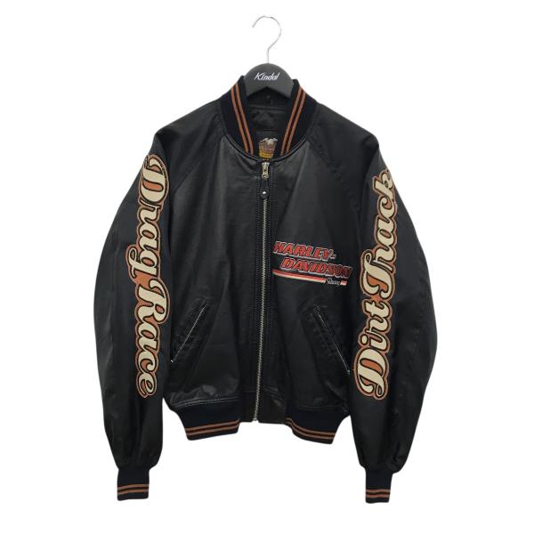 Harley-Davidson スタジャン ブラック HARLEY-DAVIDSON スタジャン