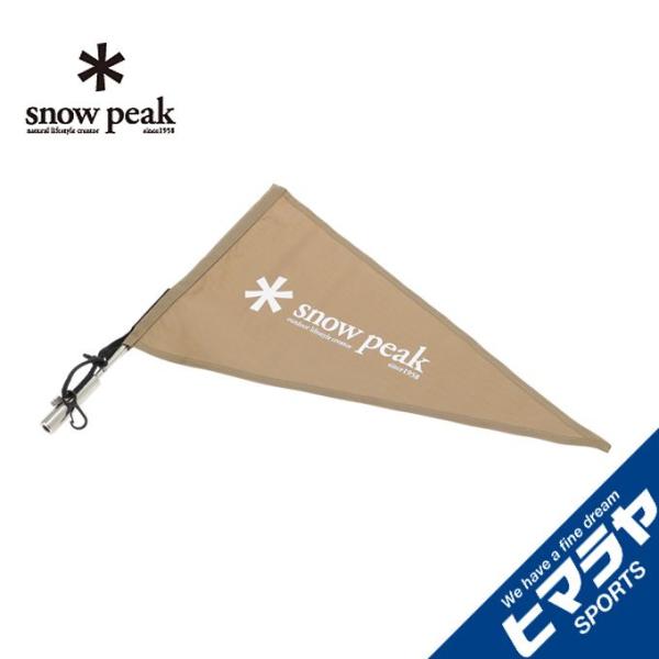 snow peak（スノーピーク） フラッグ Tarp Flag Khaki タープフラッグ