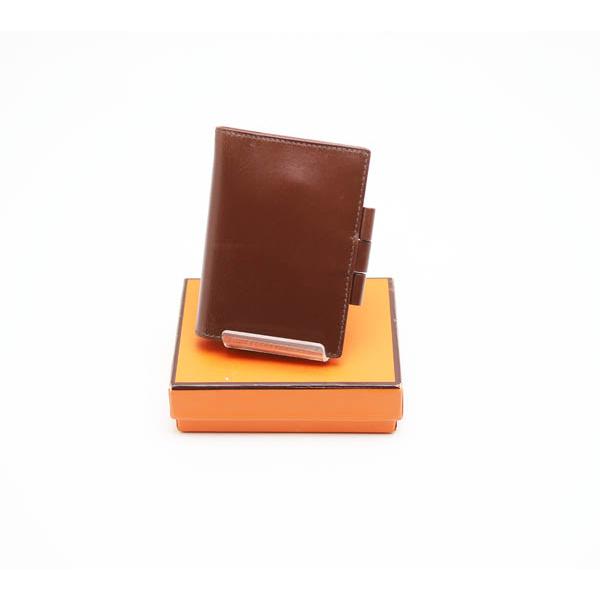 HERMES（エルメス） 中古品 アジェンダPM 手帳カバー ブラウン レザー