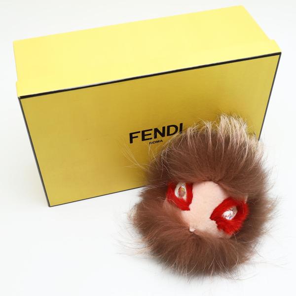 FENDI（フェンディ） 中古品 モンスター ファーチャーム キーホルダー