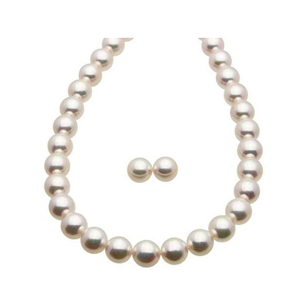 華きらり] オーロラ天女 8.0-8.5mm2点セット 【真珠科学研究所 鑑定