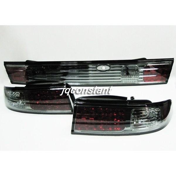 シルビア S14 LEDテール+ガーニッシュ セット スモークレンズ