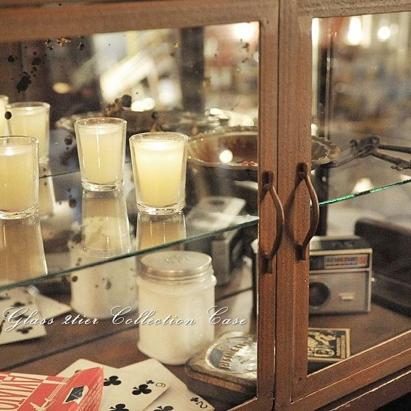 ガラスケース ショーケース おしゃれ コレクションケース レトロ