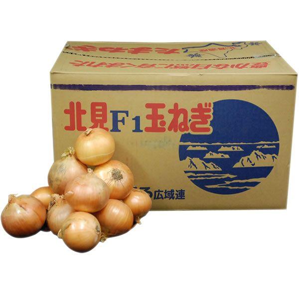 箱売り】 北海道たまねぎ（玉ねぎ・玉葱） L大・Lサイズ 1箱（約