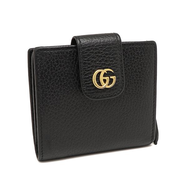 GUCCI（グッチ） 財布 GGマーモント 二つ折り財布 523193 レザー