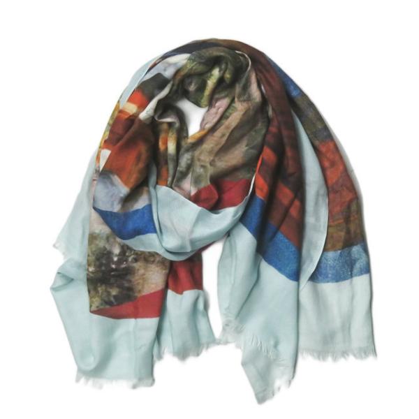 アンダーカバー UNDERCOVER 日本製 シルクカシミヤ ナポレオンストール