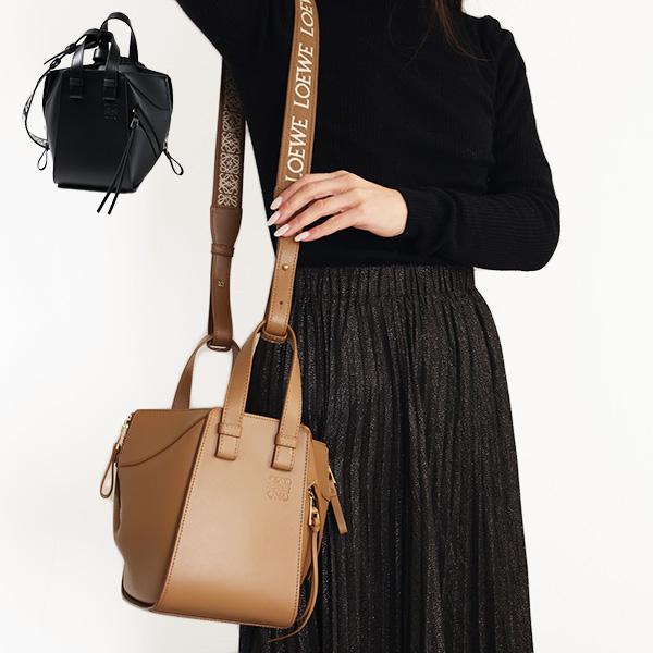LOEWE（ロエベ） HAMMOCK BAG COMPACT ハンモックバッグ ハンドバッグ