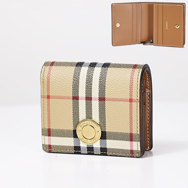 BURBERRY（バーバリー） Small Check Bi-Fold Wallet 二つ折り財布