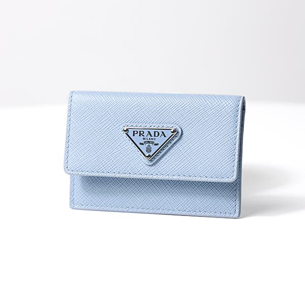 PRADA（プラダ） カードケース Saffiano Leather Triangle Logo Card