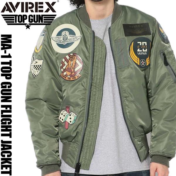 AVIREX（アヴィレックス） AVIREX MA-1 TOP GUN FLIGHT JACKET 6102172