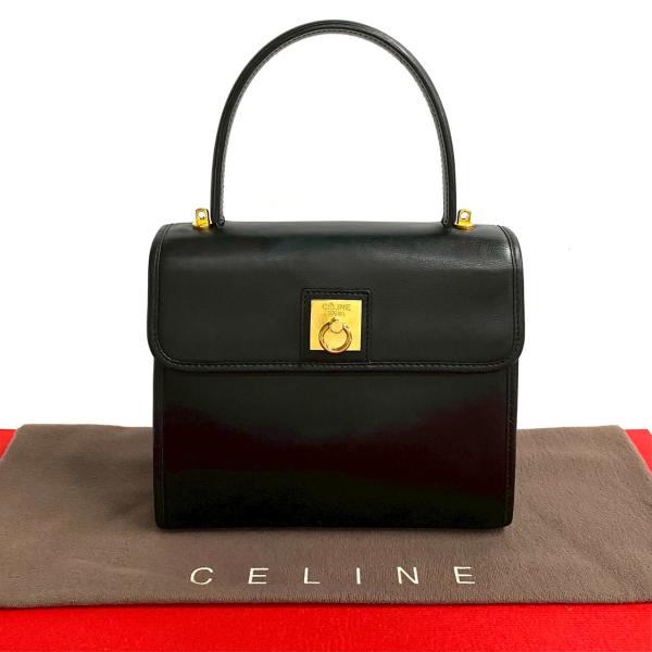 CELINE（セリーヌ） 極 美品 希少品 ヴィンテージ ロゴ リング金具