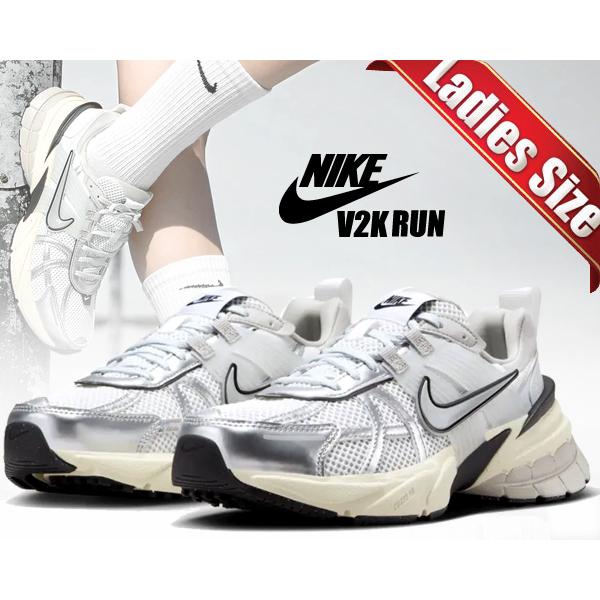 NIKE（ナイキ） ウィメンズ V2K ラン NIKE WMNS V2K RUN summit white