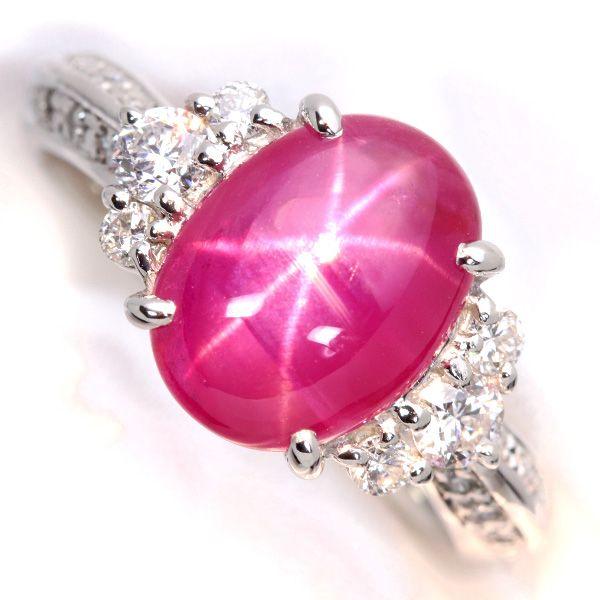 MIKIMOTOのストーンからリメイク・ビルマ産 貫禄 スタールビー 2.99