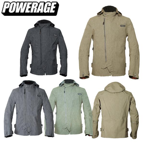 POWERAGE PJ-20301 ウォーターブロック オールシーズン パーカー