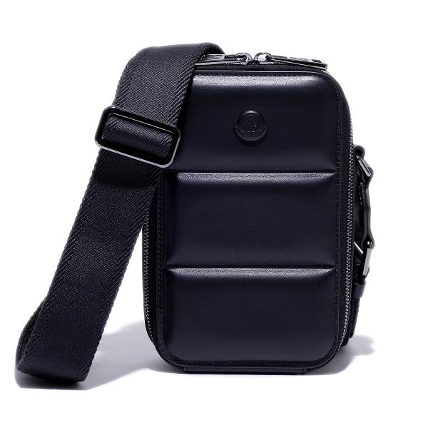 MONCLER（モンクレール） 本革クロスボディバッグ 5L00002 999ブラック