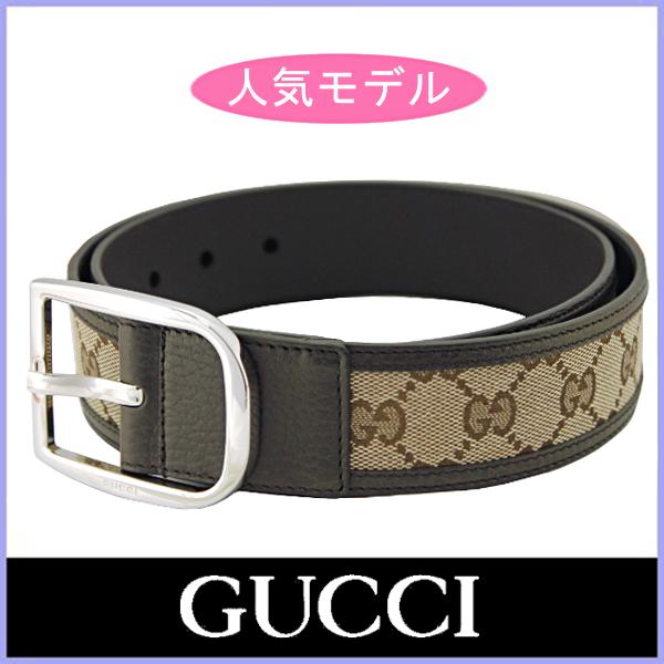 GUCCI（グッチ） ベルト メンズ 新品 GGキャンバス アウトレット